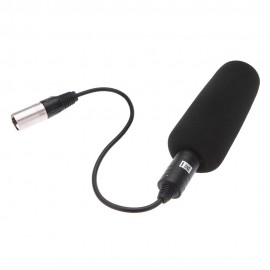 Professional Microphone for Sony PD190P HVR-Z1C HVR-A1C HVR-V1C DSR-PD150P DSR-250 Panasonic AJ--D700MP AJ--D410MC AJ--D615MC AJ--D908MC 180