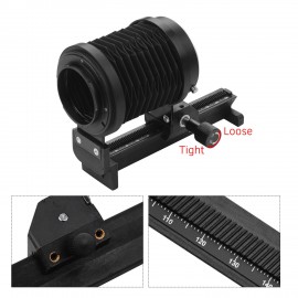 Macro Extension Bellows Compatible with Sony NEX E-Mount Lens Cameras DSLR SLR Cameras Focusing Attachments Accessory