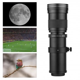 Camera MF Super Telephoto Zoom Lens F/8.3-16 420-800mm T Mount + UV/CPL/FLD Filters Set +2X 420-800mm Teleconverter Lens + T2-AF Adapter Ring for Sony AF Mount A900/ A850/ A700/ A580/ A560/ A550/ A500/ A99/ A77 Cameras