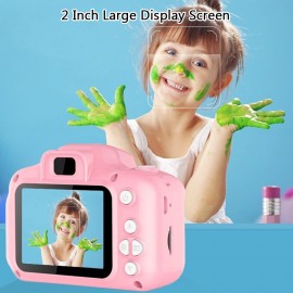 1080P High Resolution Kids Digital Camera Mini Video Camcorder with 13 Mega Pixels 2 Inch Large IPS Display Screen  for Boys Girls