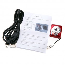 X3 Portable Ultra Mini High Denifition Digital Camera Mini DV Support 32GB TF Card with Mic