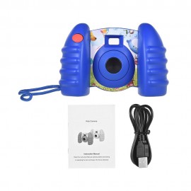 Kids Digital Camera 2MP Photo HD Video Sport Camcorder DV with 1.44 Inch TFT Screen 0.3MP CMOS Sensor for Boy Girl Kids Birthday Holiday Toy Gift Blue