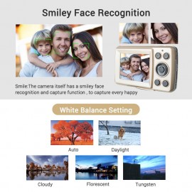 HD 1080P Kids Camera Camcorder 16MP 16X Digital Zoom with 1.77 Inch LCD Screen