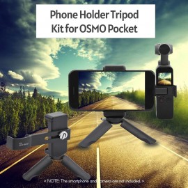 Phone Holder Tripod Stand Camera Mount Kit Replacement Expansion Accessories for DJI Osmo Pocket/ Pocket 2 for Live Streaming Online Video