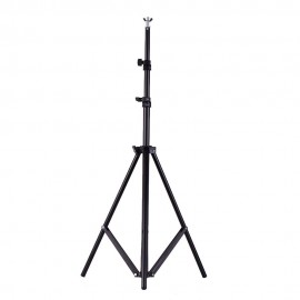 200 * 200cm/78 * 78inches Aluminium Alloy Adjustable Photography Studio Background Backdrop Stand Support System Kit Heavy Duty Photo Video Crossbar Kit with Carry Bag 6pcs Clips for Home Studio Photography Recording