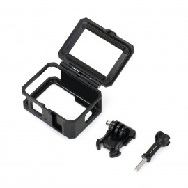 PULUZ ABS Plastic Border Frame Mount Protective Case Replacement for GoPro HERO9 Black 